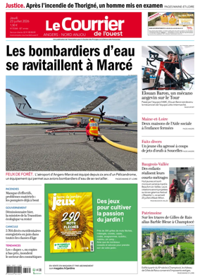 Cover of Le Courrier de l’Ouest (Nord Anjou)