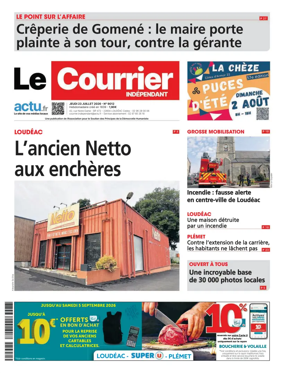 Cover of Le Courrier Independant