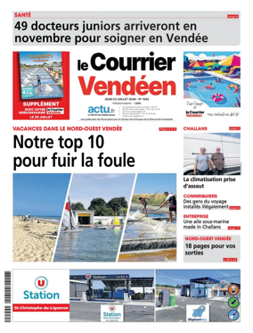 Cover of Le Courrier Vendeen
