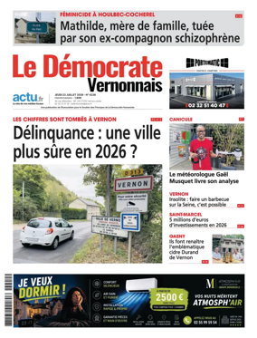 Cover of Le Democrate Vernonnais