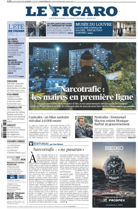 Cover of Le Figaro