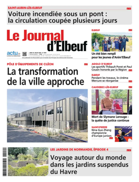 Cover of Le Journal d'Elbeuf