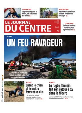 Cover of Le Journal du Centre