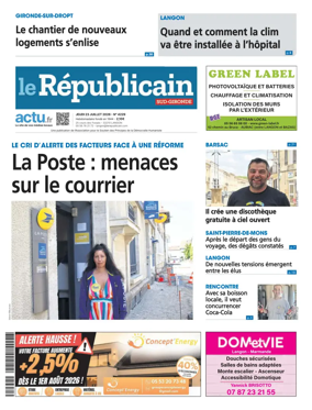 Cover of Le Republicain (Sud-Gironde)