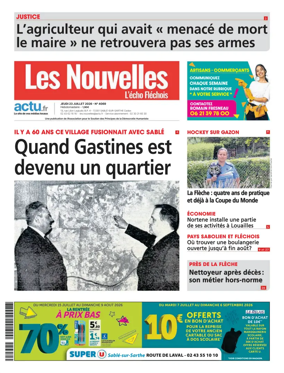 Cover of Les Nouvelles - L'Echo Flechois (FL)