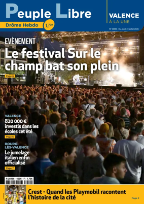 Cover of Peuple Libre – edition Valence