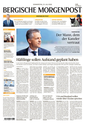 Cover of Bergische Morgenpost Wermelskirchen/Huckeswagen/Radevormwald