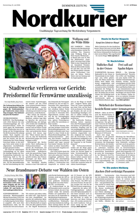Cover of Demminer Zeitung
