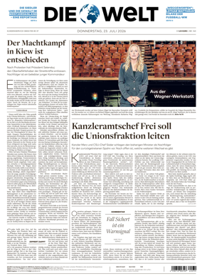 Cover of Die Welt