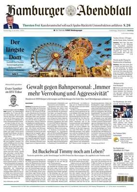 Cover of Hamburger Abendblatt (Hamburg)