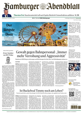 Cover of Hamburger Abendblatt (Norderstedt)