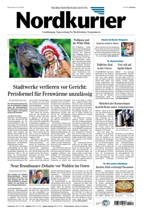 Cover of Neubrandenburger Zeitung