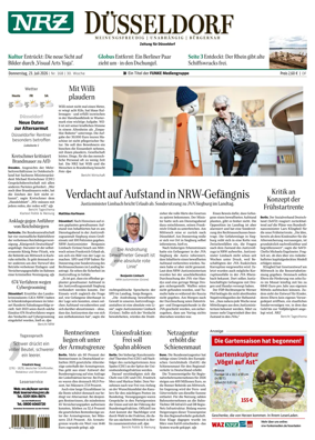 Cover of Neue Rhein Zeitung (Dusseldorf)
