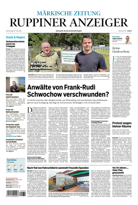Cover of Ruppiner Anzeiger