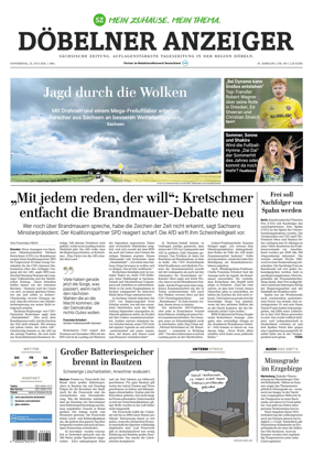 Cover of Sachsische Zeitung (Dobeln)