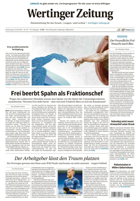 Cover of Wertinger Zeitung