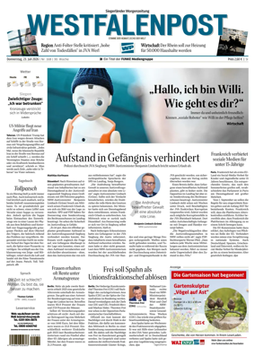 Cover of Westfalenpost (Siegen)