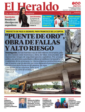 Cover of Diario El Heraldo