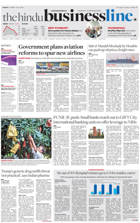 Cover of BusinessLine (Kolkata)