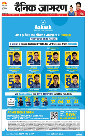 Cover of Dainik Jagran - Gorakhpur