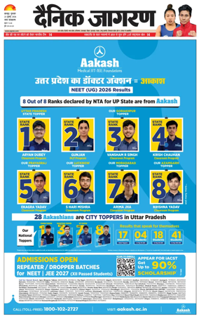 Cover of Dainik Jagran - Kanpur
