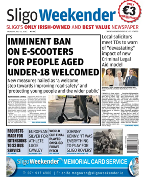 Cover of Sligo Weekender