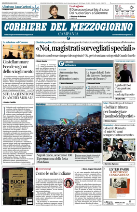 Cover of Corriere del Mezzogiorno (Campania)
