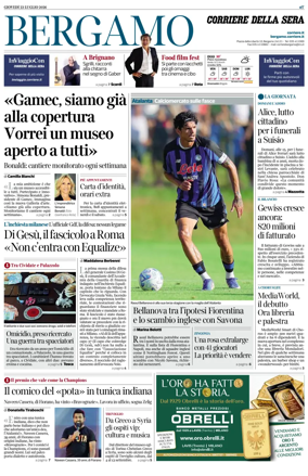 Cover of Corriere della Sera (Bergamo)