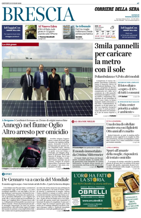 Cover of Corriere della Sera (Brescia)