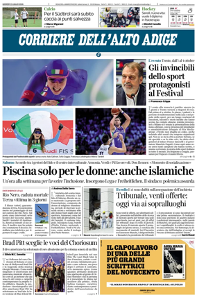 Cover of Corriere dell'Alto Adige