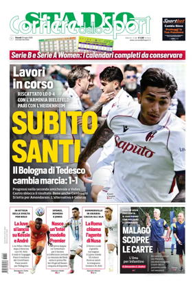 Cover of Corriere dello Sport Stadio (Bologna)