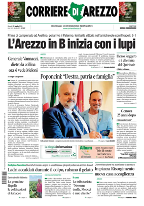 Cover of Corriere di Arezzo