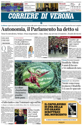 Cover of Corriere di Verona