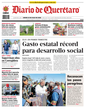 Cover of Diario de Queretaro