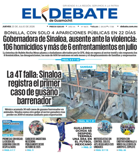 Cover of El Debate de Guamuchil