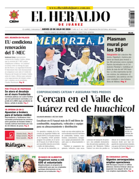 Cover of El Heraldo de Juarez