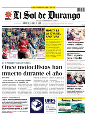 Cover of El Sol de Durango