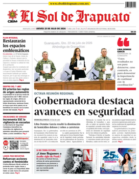 Cover of El Sol de Irapuato