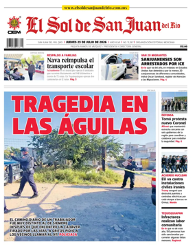 Cover of El Sol de San Juan del Rio