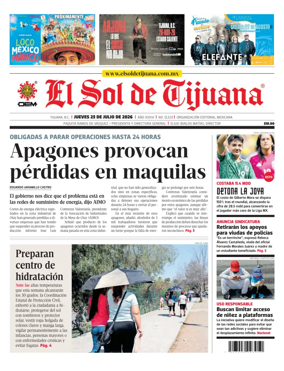 Cover of El Sol de Tijuana