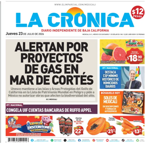 Cover of La Cronica