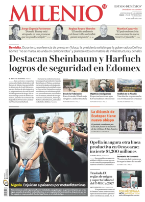 Cover of Milenio Edo de Mexico
