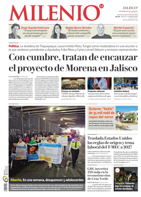 Cover of Milenio Jalisco