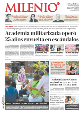 Cover of Milenio Tamaulipas