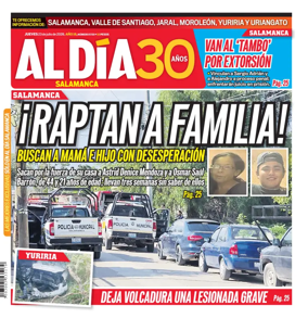 Cover of Periodico Al Dia (Salamanca)