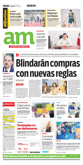 Cover of Periodico AM (Leon)
