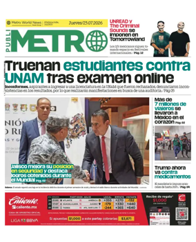 Cover of Publimetro Guadalajara