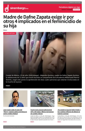 Cover of Sin Embargo destacadas