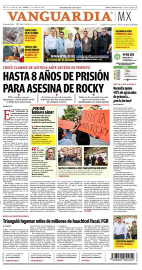 Cover of Vanguardia