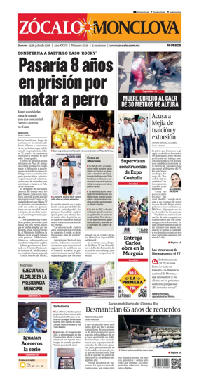 Cover of Zocalo Monclova